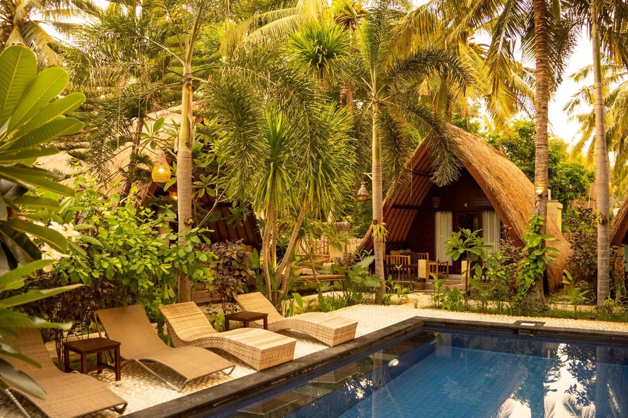 Selvática Hotell Gili Air Eksteriør bilde